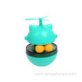 Multicolor Pet Dog Food Dispenser Toy Interactive Tumbler